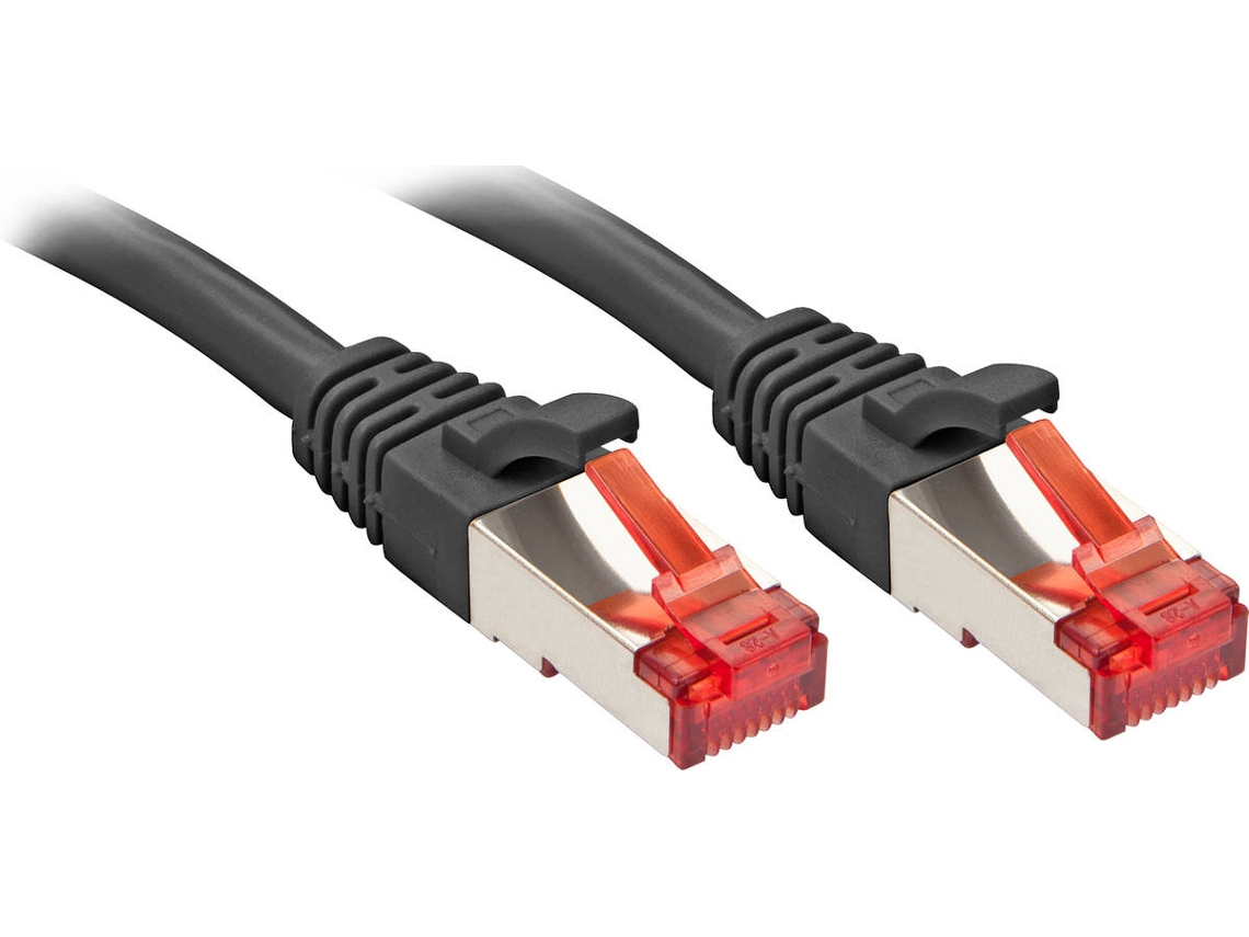 Cabo de Rede LINDY (RJ45 - 7.5 m - Preto)