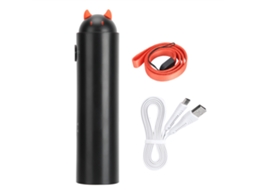 Ventilador Portátil Telescópico com Bateria Usb Preto