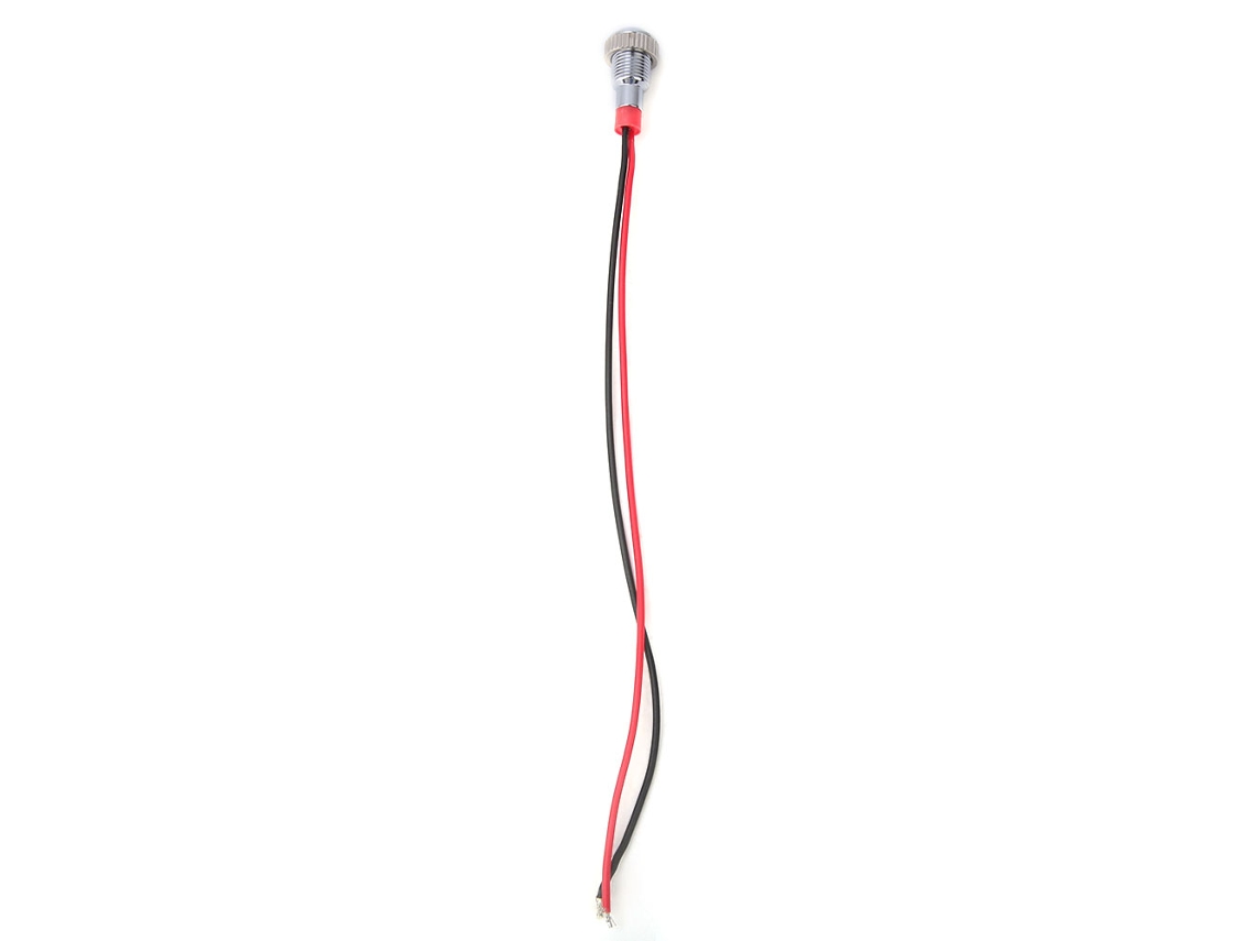 Indicador Led Vermelho 8mm 24v Bem 8c Ip65
