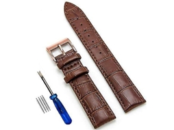 Pulseiras De Relógio De Couro Genuíno, Fivela De Aço Para Relógio, Pulseira De Relógio De Alta Qualidade Olysi Shop