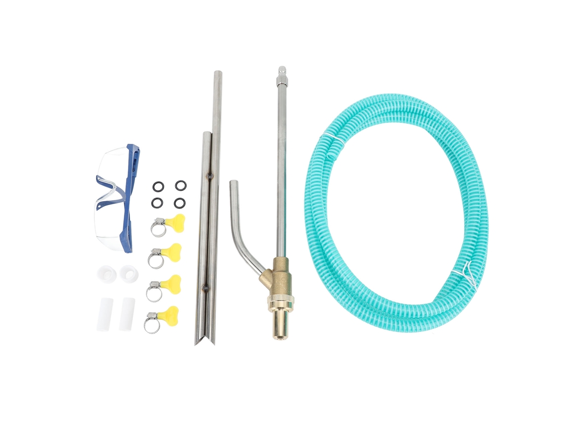 Kit Jateamento Areia Lava-pressão Conexão Rápida 1/4 Polegada Azul
