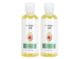 2026 2 Unidades de Óleo de Abacate Puro Hidratante Rico em Nutrientes para Pele e Cabelo 100ml