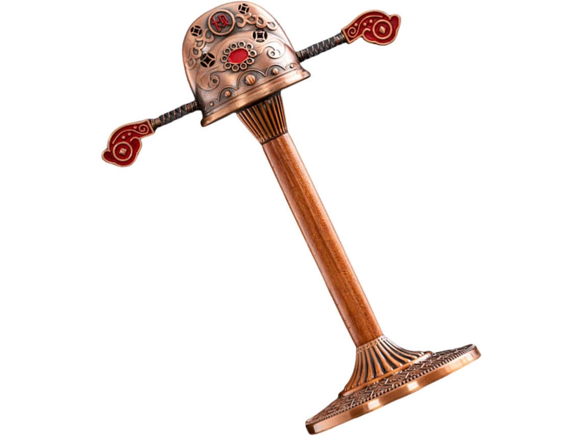 Chapéu Giratório De Metal Representando O Deus Da Riqueza, Para Decoração De Casa E Escritório
