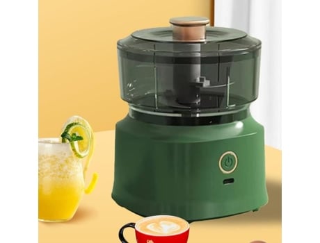 TBEST Moedor de Alimentos Elétrico Moedor Carne Chopper Multifuncional Misturador Lâminas Eletrodomésticos Chopper Luz Verde