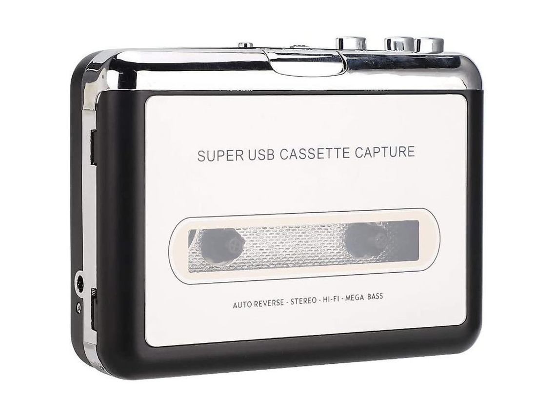 2026 player de Fita Cassette Portátil Walkman com Conversão Usb para Mp3 e Fones de Ouvido Portáteis