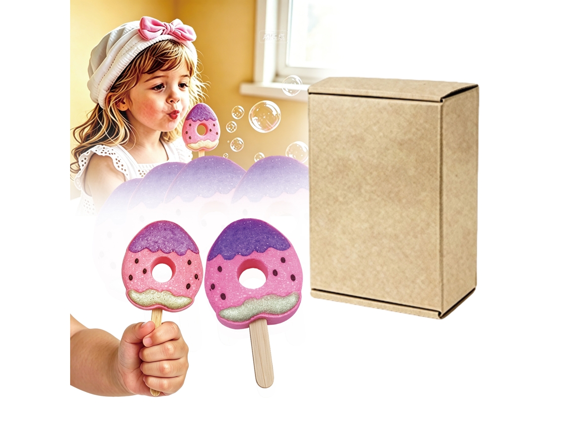 Bomba de Banho Morango Lollipop Amz Suave