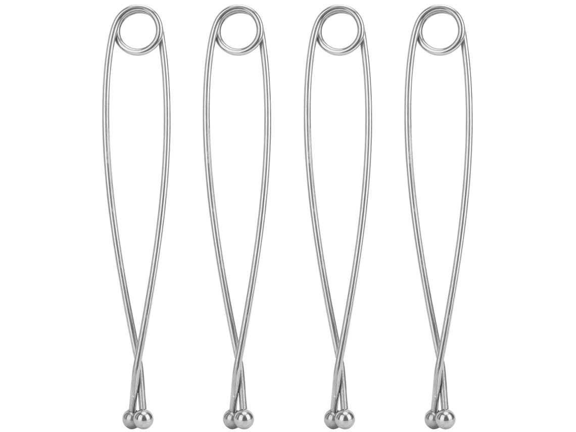 Ferramenta Abertura Boca Peixe Aço Inox 4pçs