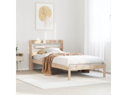 Vidaxl Cama Sem Colchão 90x190 Cm Madeira De Pinho Maciça
