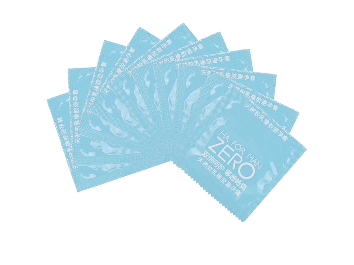 10 Unidades/caixa Preservativos Ultra Delgados De Látex Anticonceptivos Para Homem (tipo B)