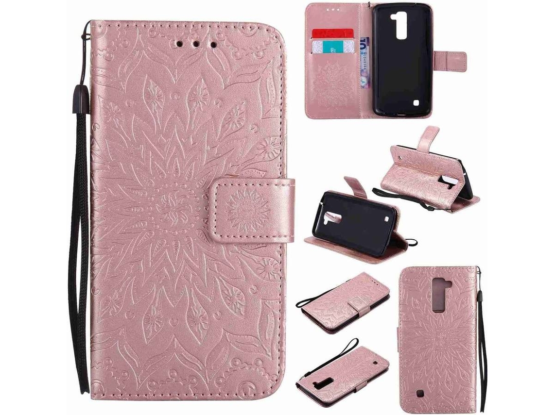 Capa LG K10 HONGWE. Rosa