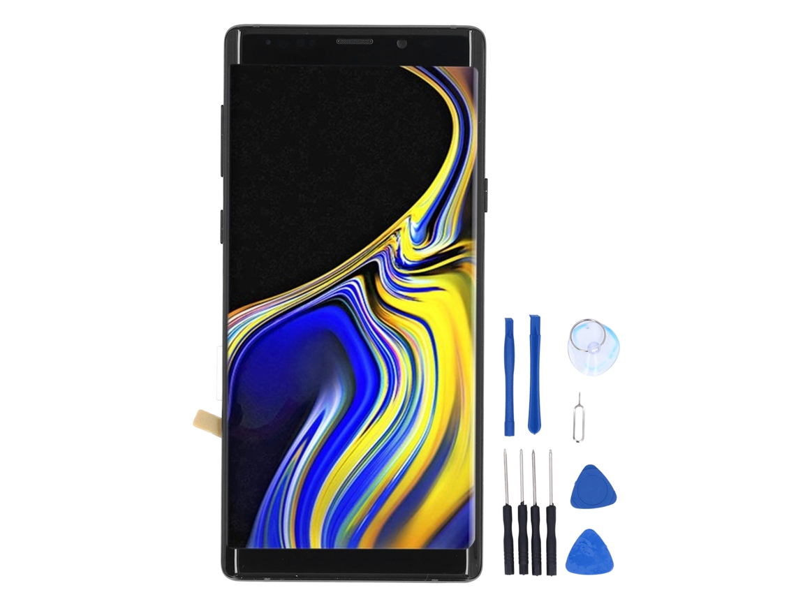 Reparo de tecido Galaxy Note9 Sm N960 Display OLED Touchscreen Com ferramentas