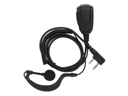 Fone De Ouvido Intra Auricular (rádio 2 Vias, Microfone Universal)