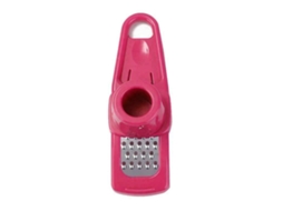 Triturador de Alho com Dispositivo Proteção para as Mãos, Manual Doméstico, Utensílios Cozinha, Vermelho. AQUAFORGE
