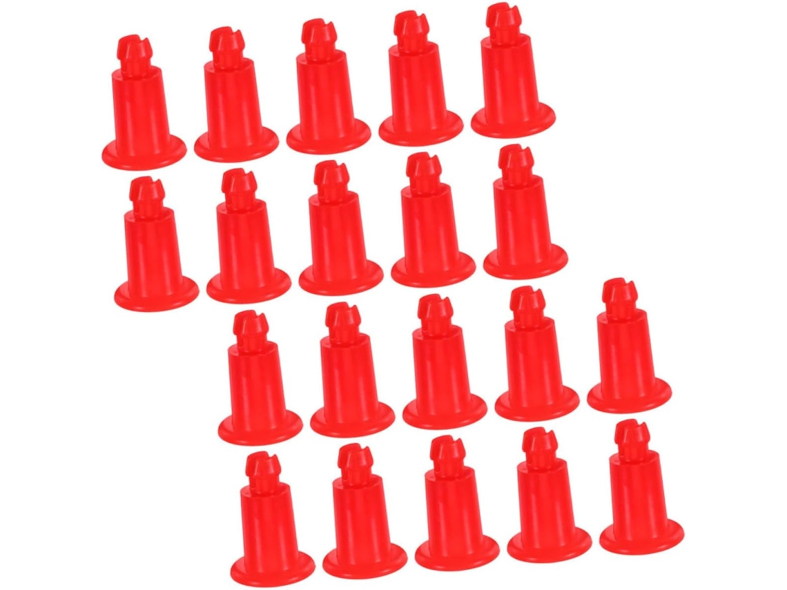 Conjunto De 25 Peças De Suporte Para Bandeja De Pesagem, Compatível Com Diversos Modelos. Clipe Verm Gokoco