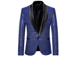 2026 chaqueta de Terno com Strass para Homem, um Botão, para Casamentos, Festas e Jantares, Primavera e Outono, Mystdiy