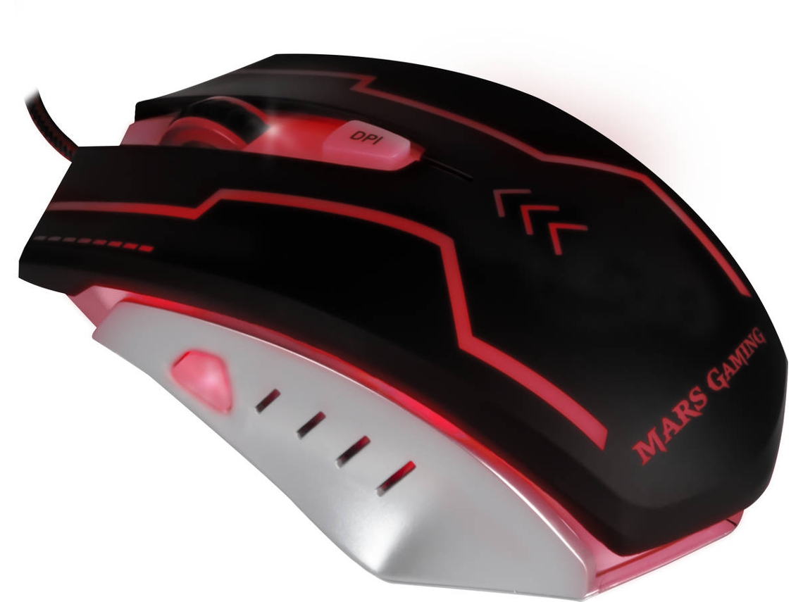 Rato Gaming MARS GAMING Mm2 (5000 dpi - Preto)