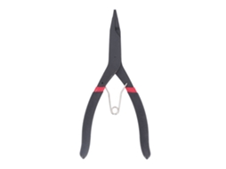 Pinças De Anéis De Retenção Com Abertura De 40mm, Espessura De 2mm, Aço Carbono Alto, Design Ergonômico