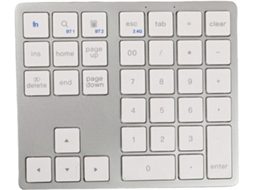 Teclado Numérico Sem Fio, Pequeno, Mini, 35 Teclas