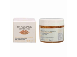 Máscara Labial Hidratante Nutritiva Com Ácido Hialurônico E Aloe Vera, Mascarilla Labial 30ml Amarela