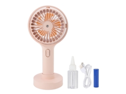 Ventoilha De Mão Laxiscreed Usb, Pequena, Iluminada E Ideal Para Mesa Ou Uso Pessoal