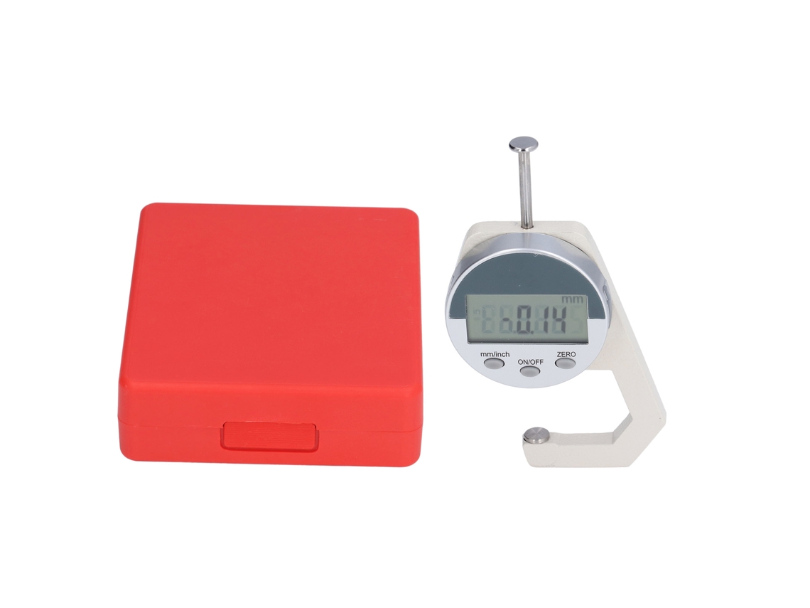 Calibre Digital Espessura Mini Led 0-25.4mm Couro