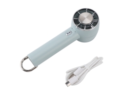 Laxiscreed Ventilador Portátil Com Compressão De Gelo, Carregamento Usb Para Uso Fácil E Ar Frio