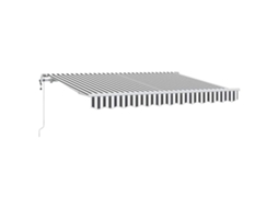 Toldo Retrátil Antracite 350 X 200 Cm Tecido MAISON EXCLUSIVE
