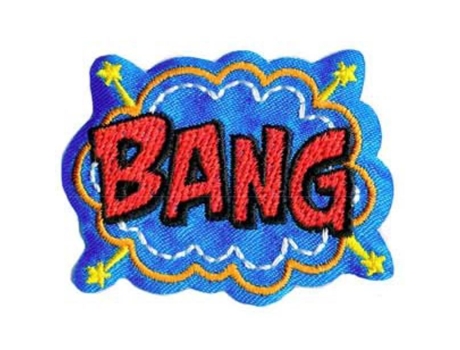 Ecusson Termocolante Bang Mediac