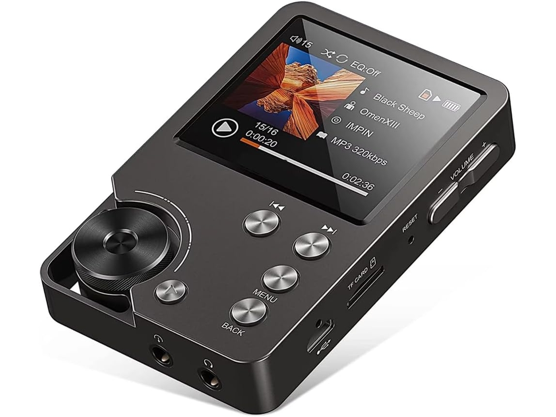 Reprodutor De Mp3 Portátil Alta Definição Dsd Sem Perdas Com Cartão