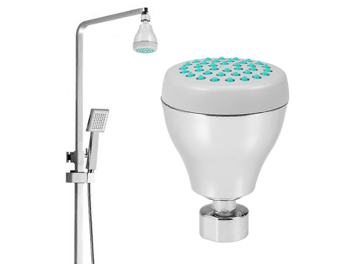 Chuveiro De Chuva Externo, Aspersor De Chuveiro Com Limitador De Fluxo Removível, Prata, 3,7 X 2,6 X 2,6 Polegadas, 1 Conjunto Rosewell