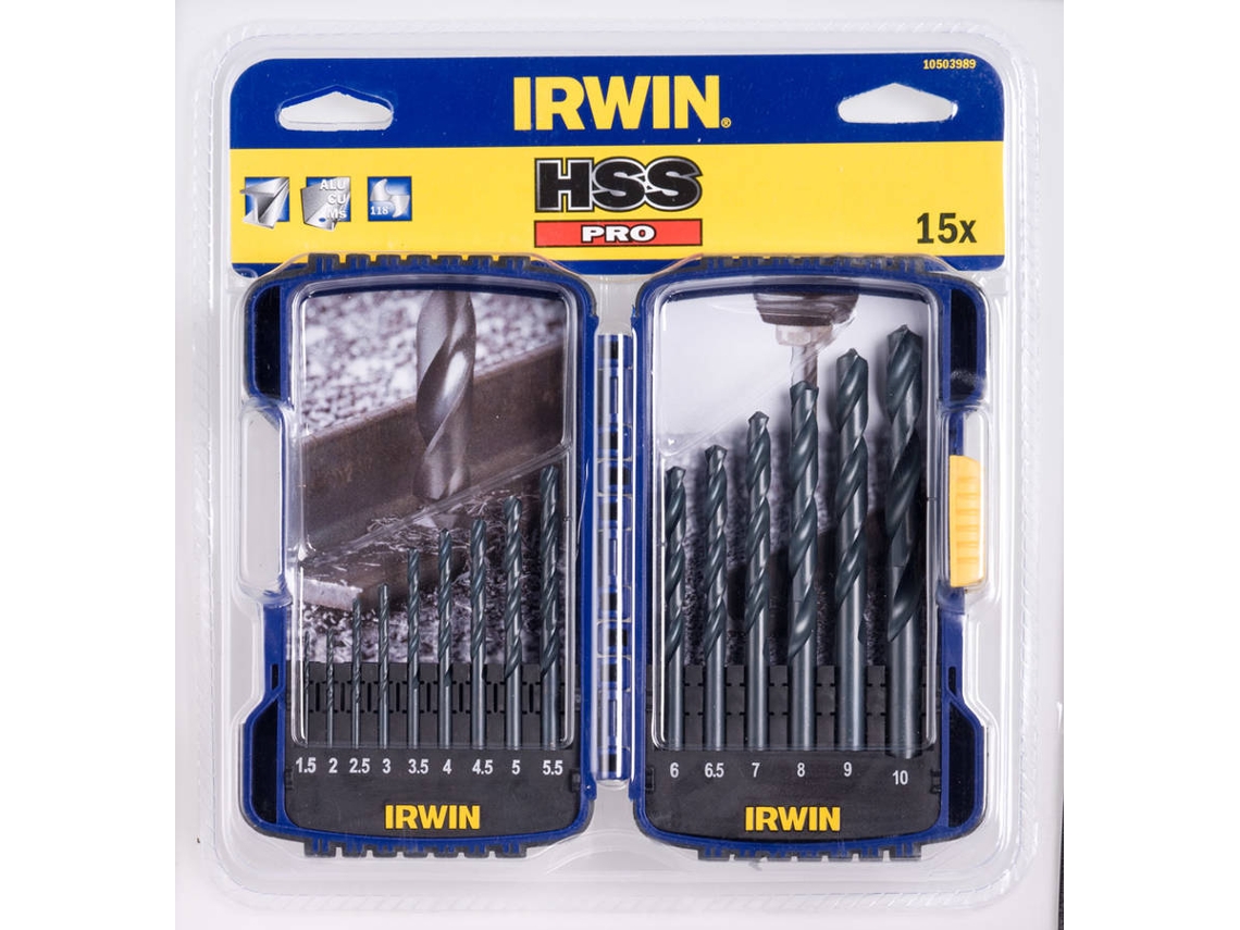 Conjunto de Brocas IRWIN 10502499 (5 peças)