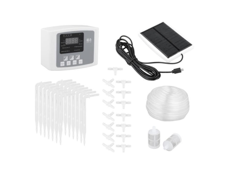 Dispositivo de Rega Automático Do Jardim Solar Da Bomba de Água Inteligente Dispositivo Cinzento Da Irrigação Por Gotejamento HOMYL