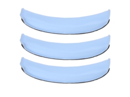 3 Almohadillas de Repuesto para Auriculares W820nb Y W820nb Plus, de Piel Sintética Suave, Color Azul.