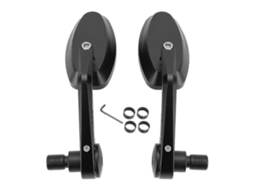 Espelhos Laterais Cnc Para Motocicleta Yamaha Tmax Mt 07/09 Mt10 Fz1 Fz6 Xsr900/700