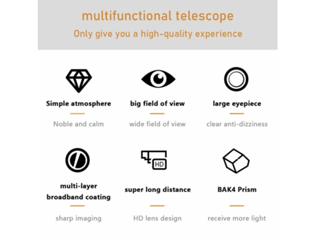 Prisma Compacto Para Observação Florestal Para Adultos . Binóculos Impermeáveis ??e À Prova De Neve Para Armazenamento De Jogos Ao Ar Livre . Jytgalx