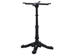 Vidaxl Perna Para Mesa De Bistrô 52x52x72 Cm Ferro Fundido Preto