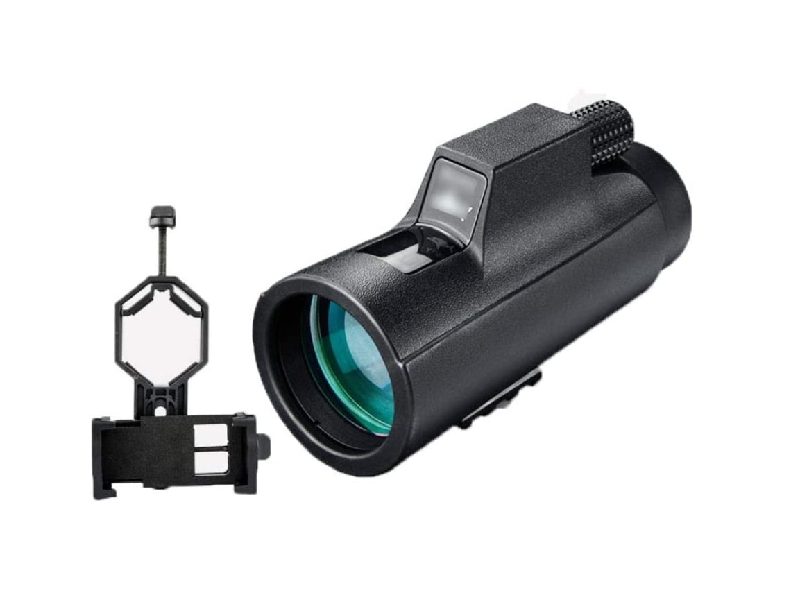Telescópios Monoculares Spotting Telescope Fmc Revestimento Antirreflexo Multicamadas Preto USHION