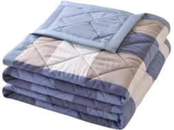 Colcha Acolchoada Fansu Capa de Cama Manta para Ar Condicionado Edredom Microfibra Conjunto Sofá Cobertor Toda