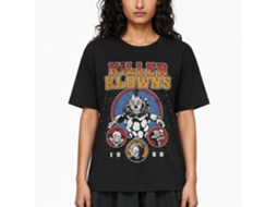 Rockinstone Killer Klowns 1988 Black Adult T-shirt Size:s