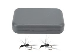 Fly Fishing Fly Set (simulated Bait, Hand-tied) 40-piece Black Ant Feather Hooks Fishing Lures With Bubble Wrap Packaging