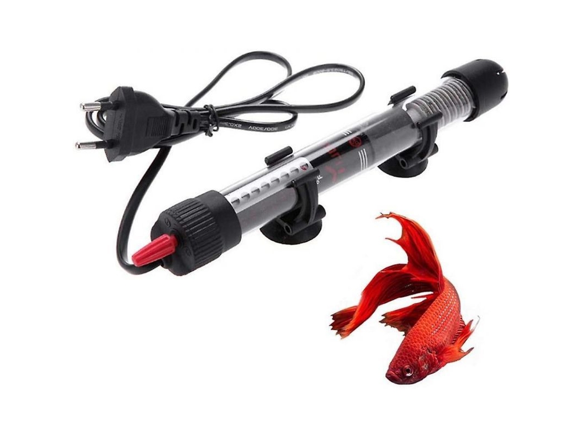 2026-calentador Submersible Para Acuario 50w Ajustable Pgj De Vidrio Y Cuarzo Con Succión Resistente