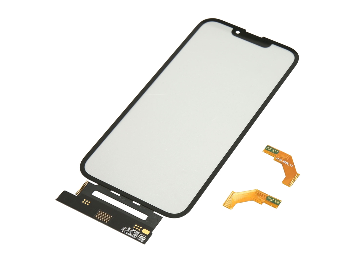 Aetheria substituição de Vidro Frontal com Linha de Conversão Oca para Tela Externa do Iphone 13pro