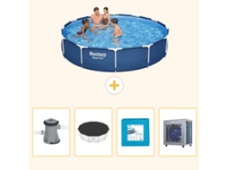 Bestway Piscina Bestway Steel Pro Redonda - 366x76 Cm - 5-peças S290