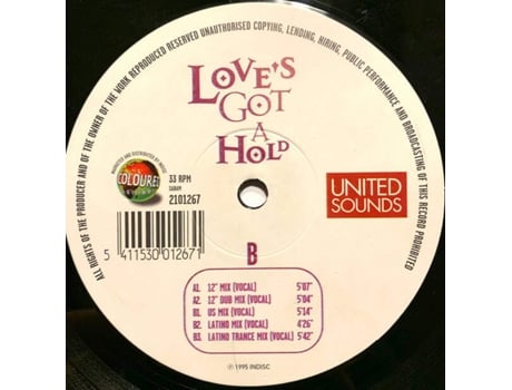 Vinil Loves Got A Hold Coloured Records