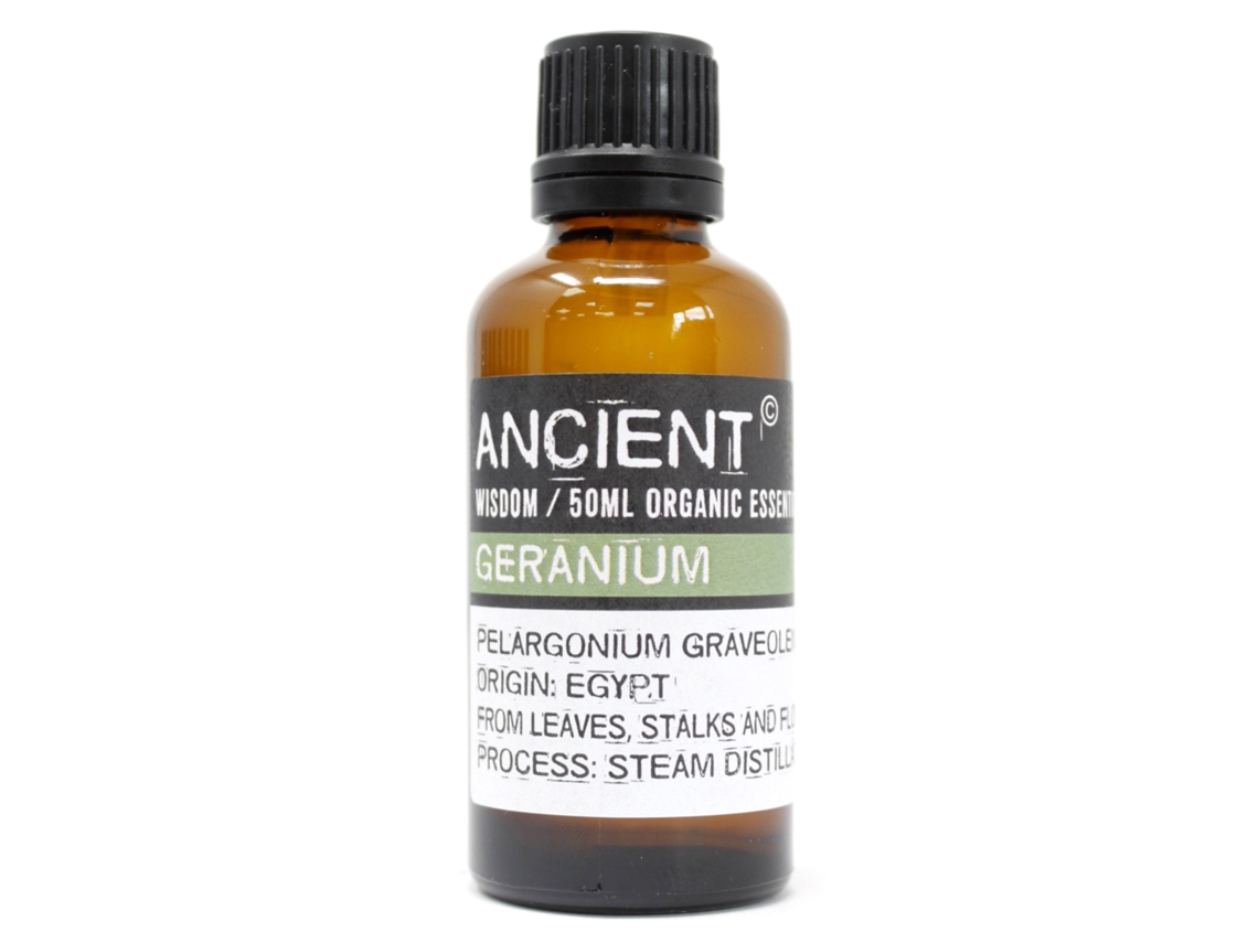 Óleo Essencial Orgânico de Gerânio 50Ml