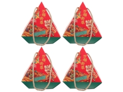 Conjunto De 4 Caixas Para Lembrancinhas De Ano Novo, Perfeitas Para Presentear Na Festa. Hengjian