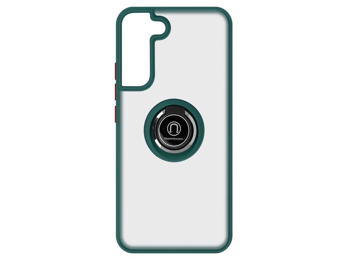 Lurelia Capa Com Anel Para Samsung Galaxy S22 Plus Verde