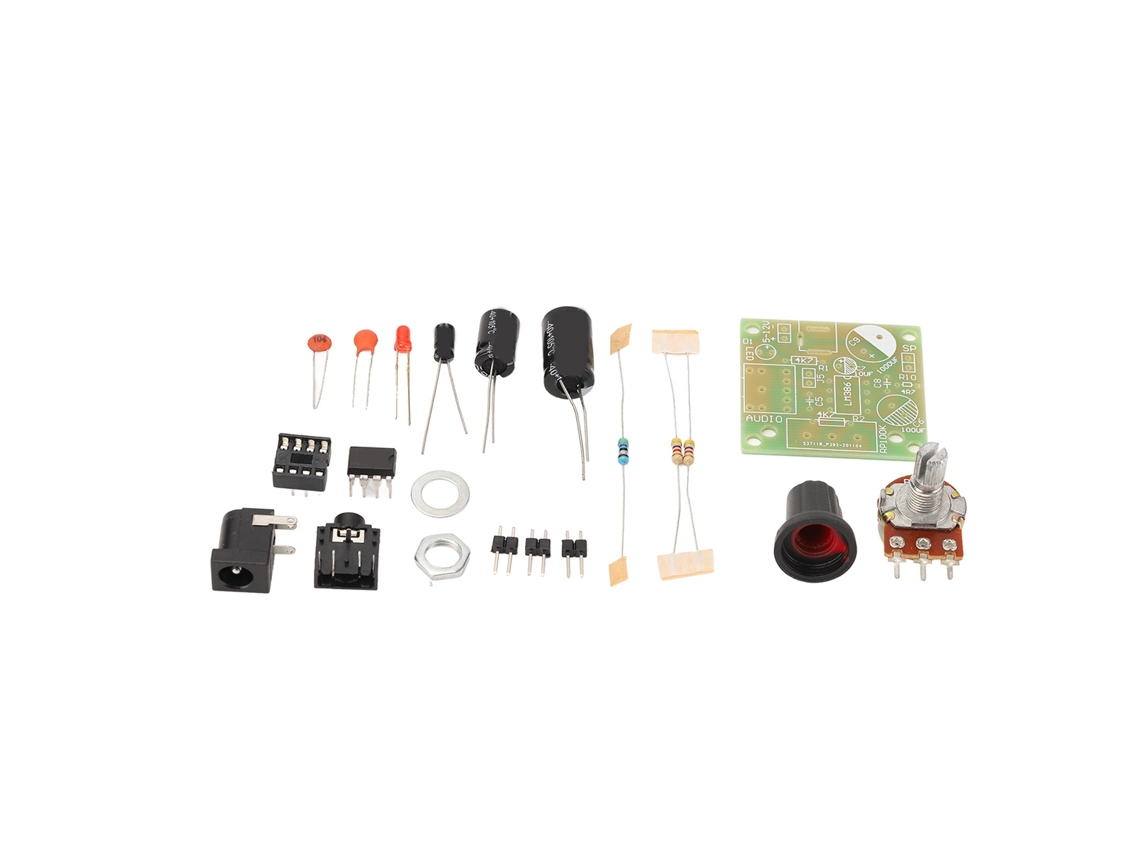 Laxiscreed Lm386 Amplificador De Áudio Kit Ultra Compacto Para Diy E Projetos Eletrónicos