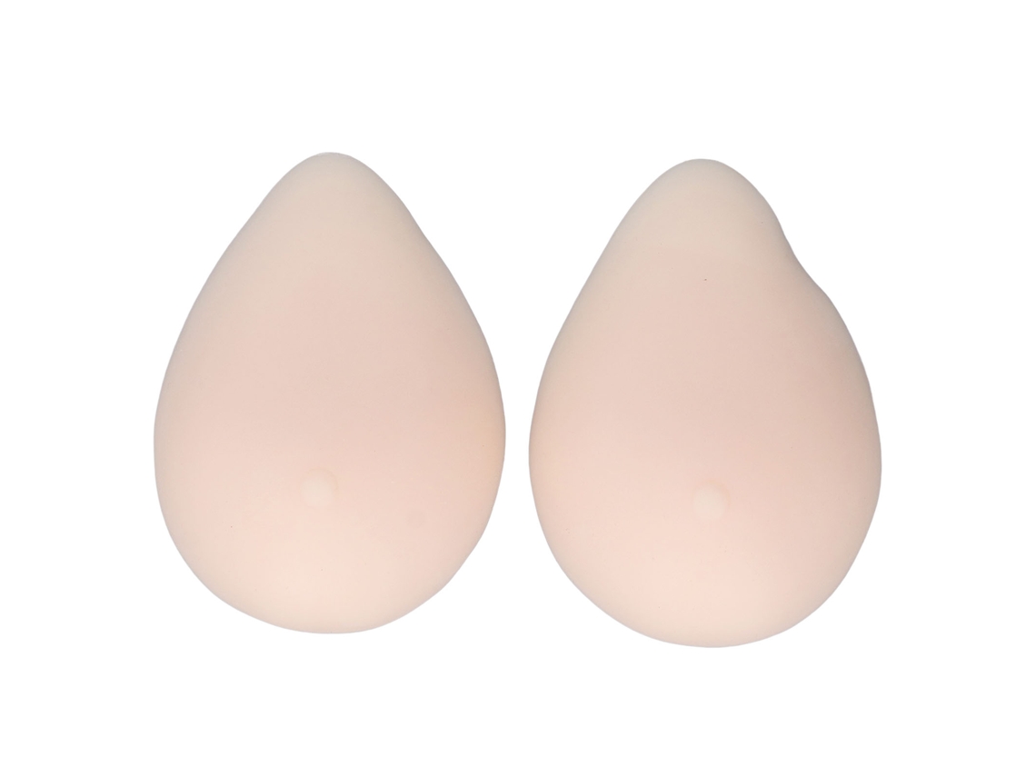 Mali 2pcs Próteses Mamárias de Silicone Forma de Gota Copo Cd Branco 14.8oz/pc