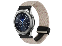 Pulseira De Relógio Trançada Com Fecho Magnético De 22 Mm